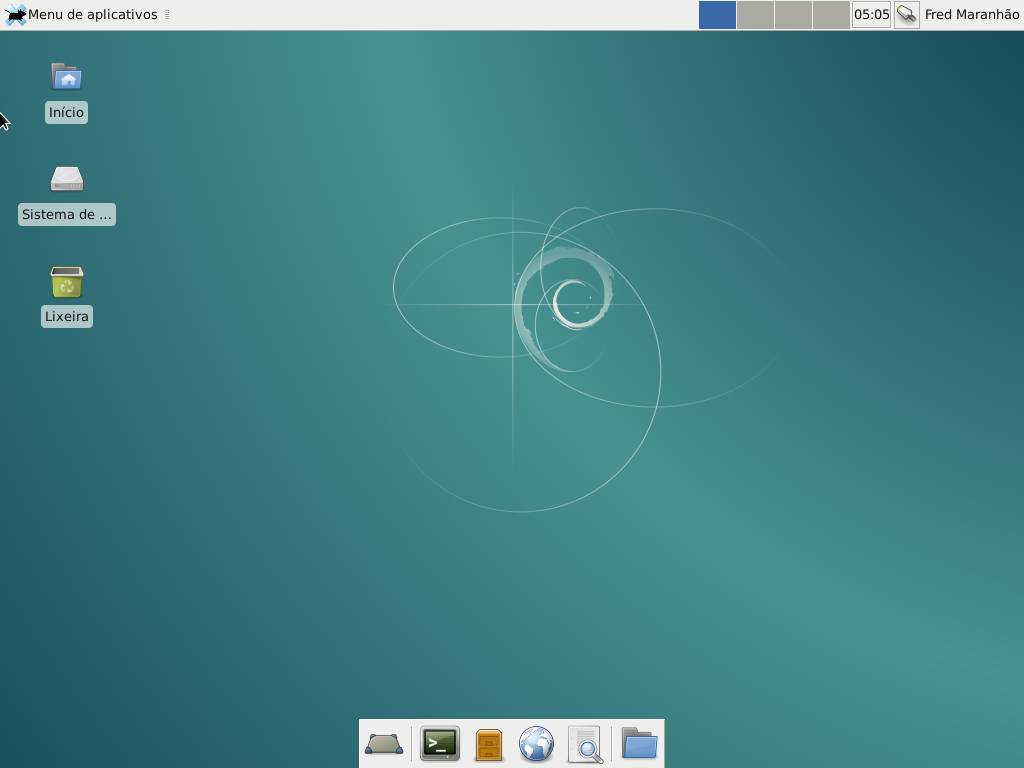 O ambiente Xfce